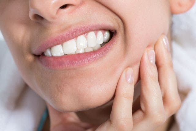 Emergency dentistry closeup